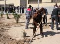 گزارش تصویری مراسم روز درخت کاری در دانشگاه  با حضور ورزشکاران ملی پوش شهرستان شاهرود  